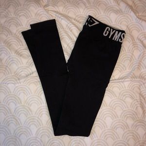 ⚡️🖤Black Gymshark Flex Leggings (size small)🖤⚡️
